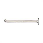 6" Polished Nickel Roller Arm Stay